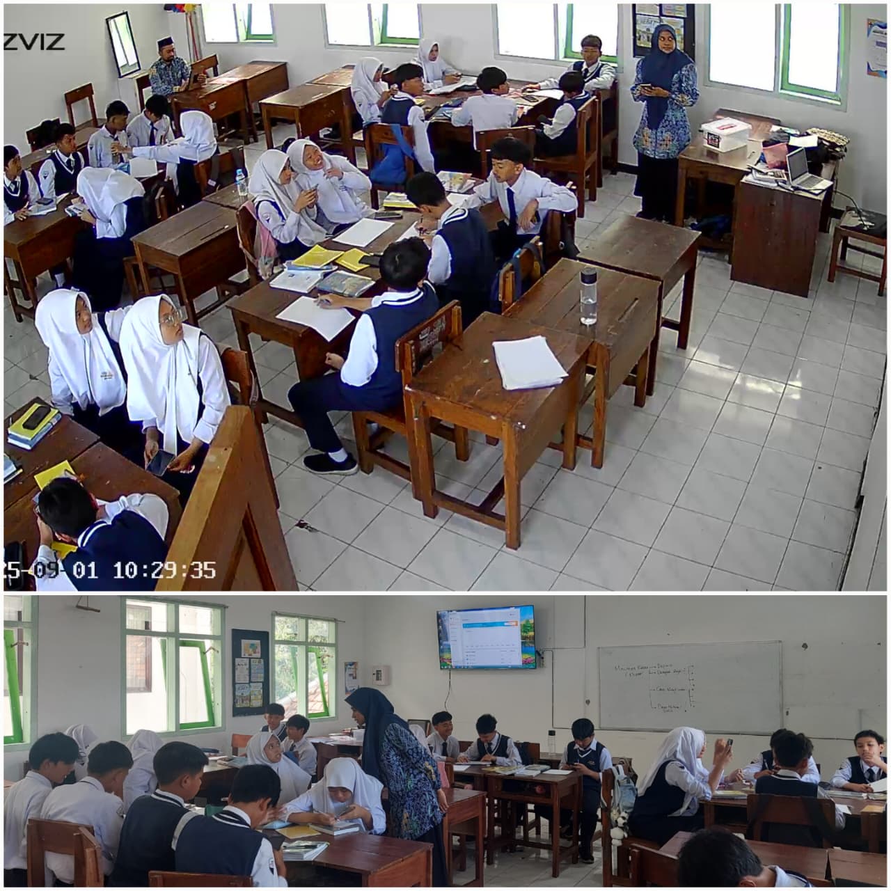 Supervisi Pembelajaran PAI di Kelas 8F